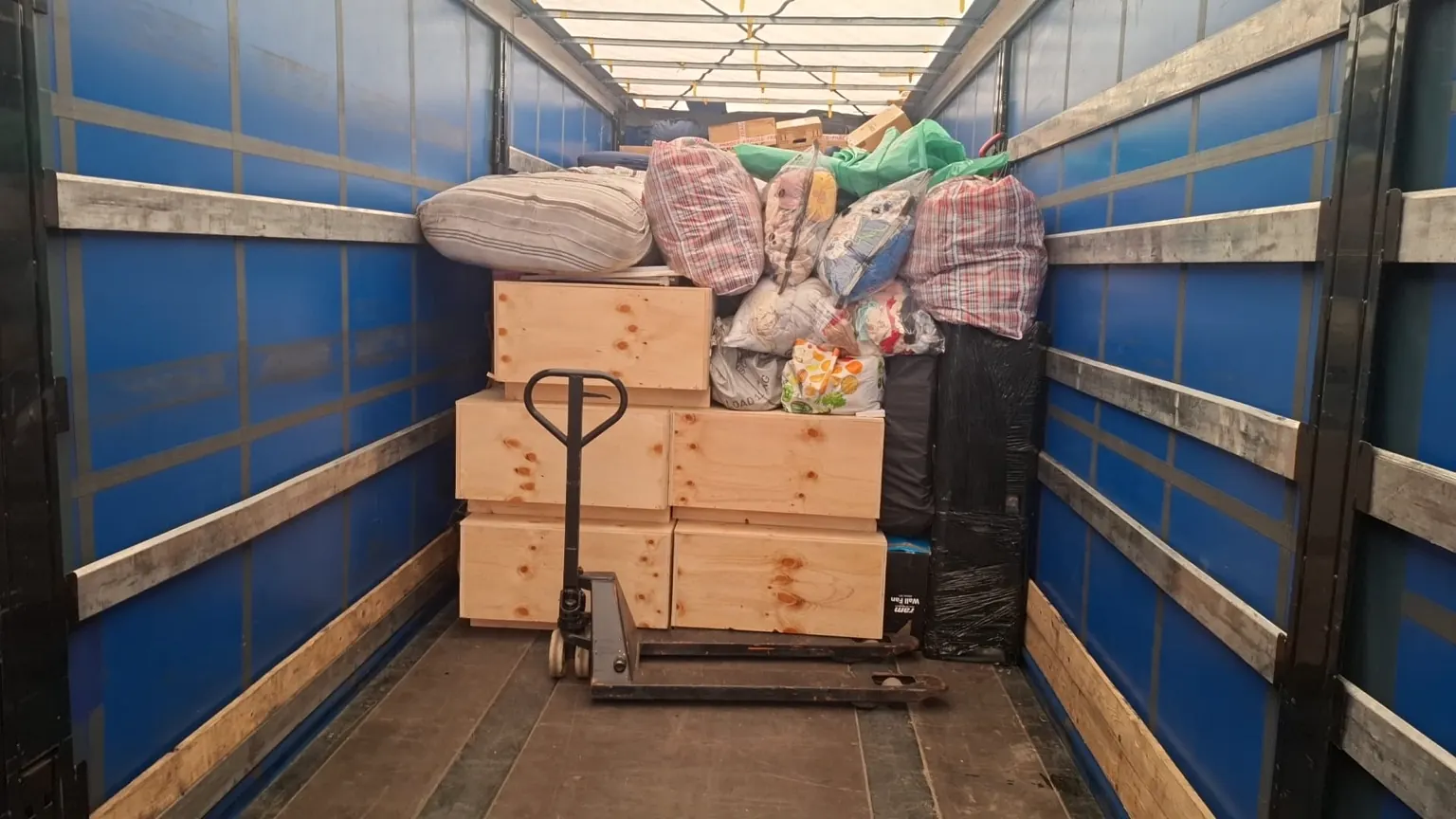 Przeprowadzka Anglia-Polska - realne zdjęcie z transportu, zdjęcie 8
